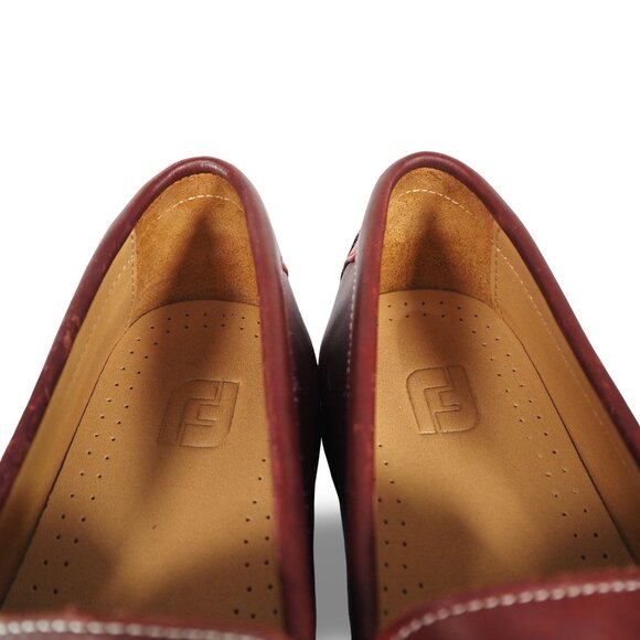 FootJoy FJ Club Casual Leather Horse Bit Loafers Men\'s 9.5M Brown 79019